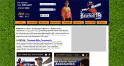 Desktop Screenshot of baseball19.com